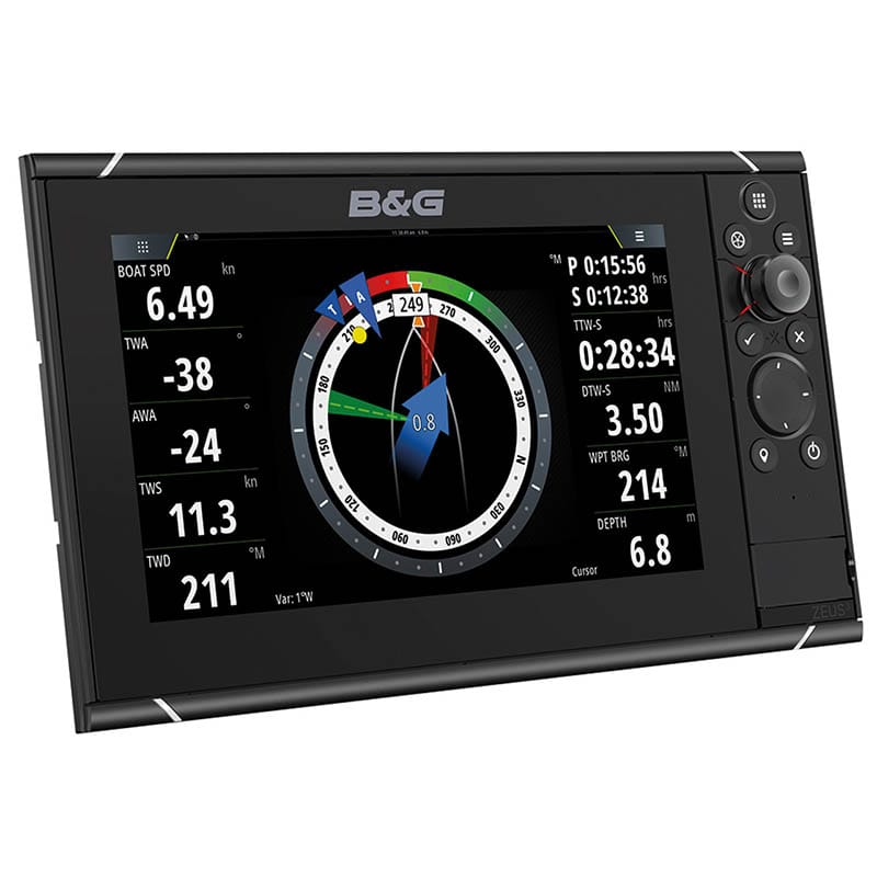 B&G - Zeus 3S 12 Combo Multi-Function Sailing Display - No HDMI Video Outport
