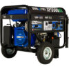 DuroMax Dual Fuel Generator with CO Alert — 5500 Surge Watts, 4500 Rated Watts, Electric Start, Model# XP5500HX
