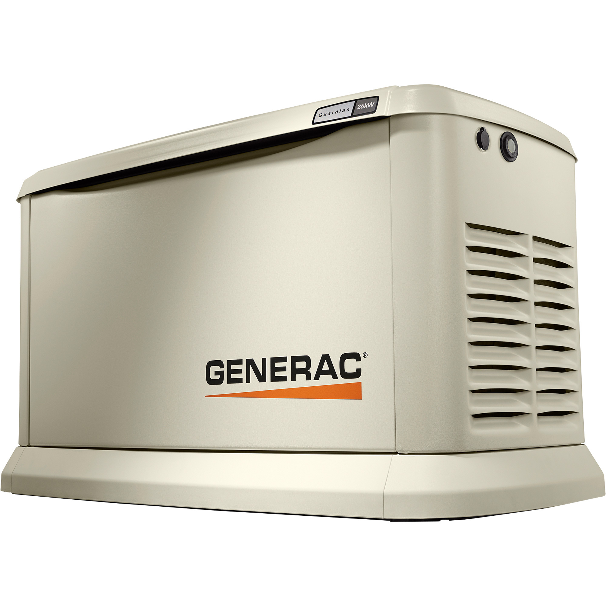 Generac Guardian Home Standby Generator — 26kW (LP)/22.5kW (NG), Aluminum Enclosure, Model# 7290