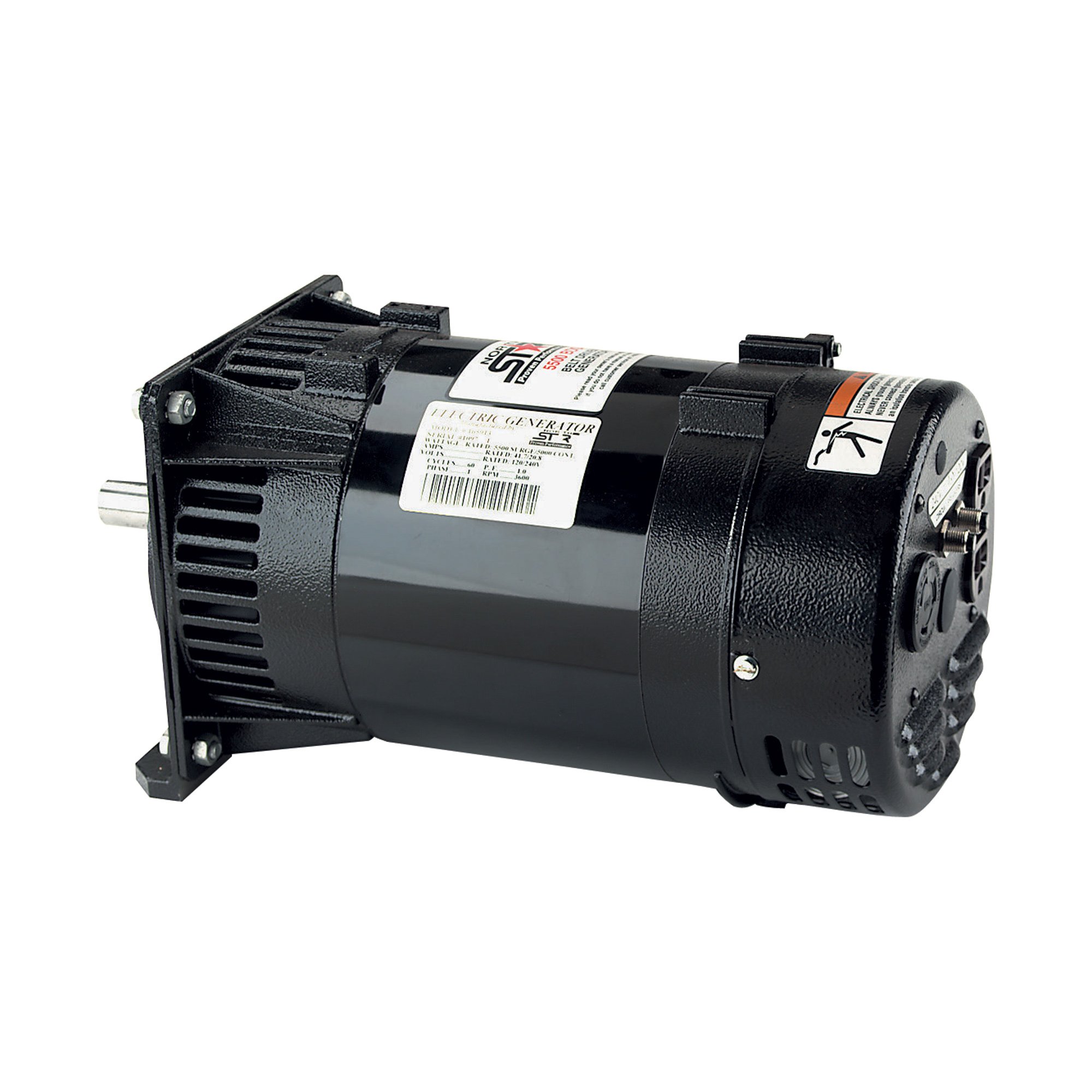 NorthStar Belt Driven Generator Head — 5,500 Surge Watts, 5,000 Rated Watts, 11 HP Required