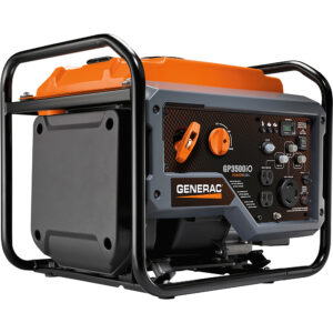 Generac GP3500iO Inverter Generator, 3500 Surge Watts, 3000 Rated Watts, Open Frame, Model# 7128