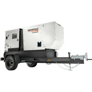 Generac Towable Mobile Diesel Generator — 100kW, 3-Phase, Model# MDG100DF4-STD