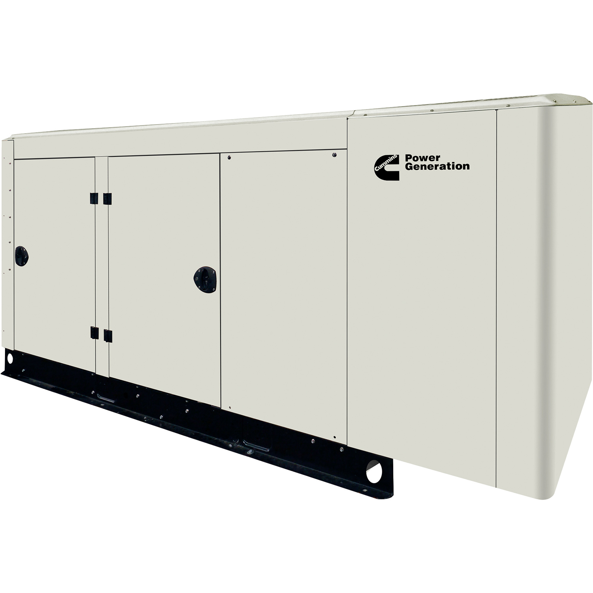 Cummins Commercial Standby Generator — 100kW, LP/NG, 120/240 Volts, 3-Phase, Model# RS100