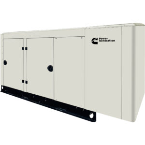 Cummins Commercial Standby Generator — 80kW, LP/NG, 277/480 Volts, 3-Phase, Model# RS80