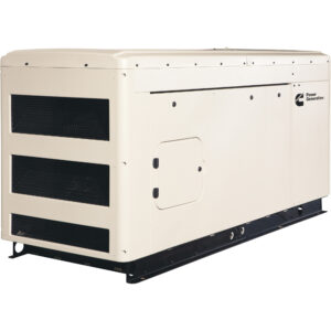 Cummins Commercial Standby Generator — 36kW, LP/NG, 277/480 Volts, 3-Phase, Model# RS36