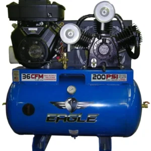 Eagle Compressor 55 Gallon Stationary Gas Air Compressor