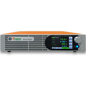 Preen AFV-P-2500B: 2.5 kVA AC Power Source for Diverse Applications