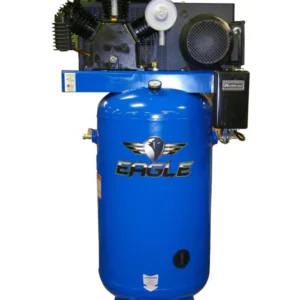 Eagle Compressor 7.5 HP 80 Gallon Vertical Stationary Electric Air Compressor