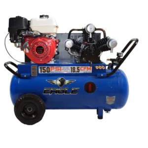 Eagle Compressor Portable Gas Air Compressor 9HP 25 Gallon