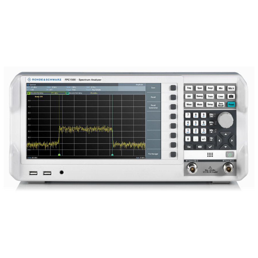 Rohde & Schwarz FPC-COM2 Spectrum Analyzer: Uncover Hidden Signals from 5kHz to 3GHz