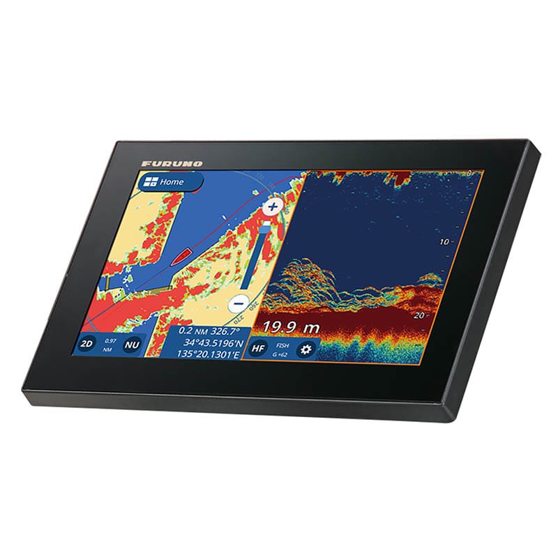 Furuno - GP1971F 9" GPS/Chartplotter/Fishfinder 50/200, 600W, 1kW, Single Channel & CHIRP