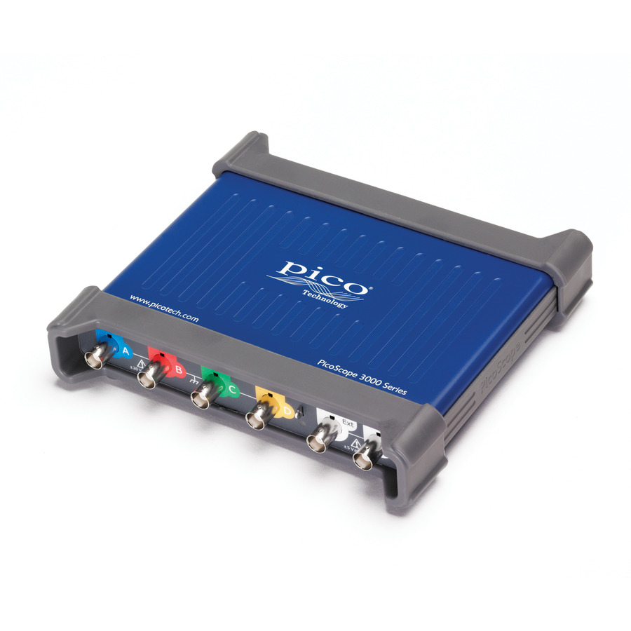 PicoScope 3000 Series: 3406D PC USB Oscilloscope with 200 MHz, 4 Channels