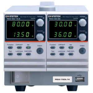 Instek PSW-720L55 DC Power Supply, Dual Channel, Prog. Switching, 160/160V, 720W, PSW-Multi Series