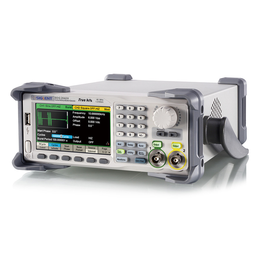 Siglent SDG2122X: Unleash Precision with 2-Channel, 120MHz Function/Arbitrary Waveform Generator